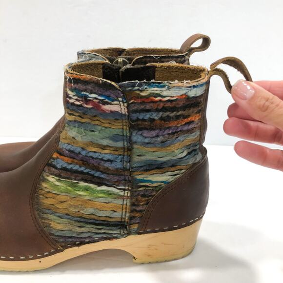 Scandic Edith Hippie Yarn Clog Boots - Picture 7 of 12